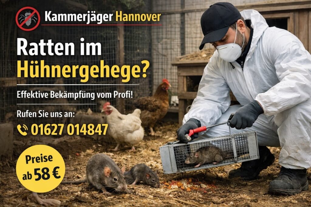 ratten im hühnergehege