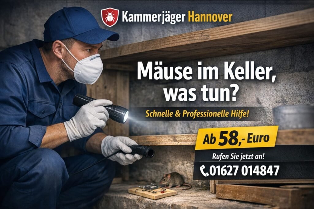 mäuse im keller was tun