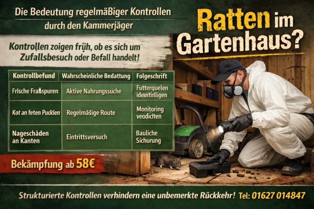 Ratten im Gartenhaus