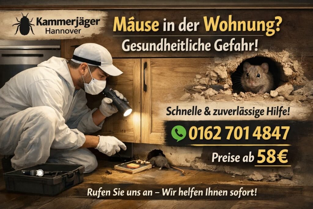 mäuse in der wohnung gesundheit