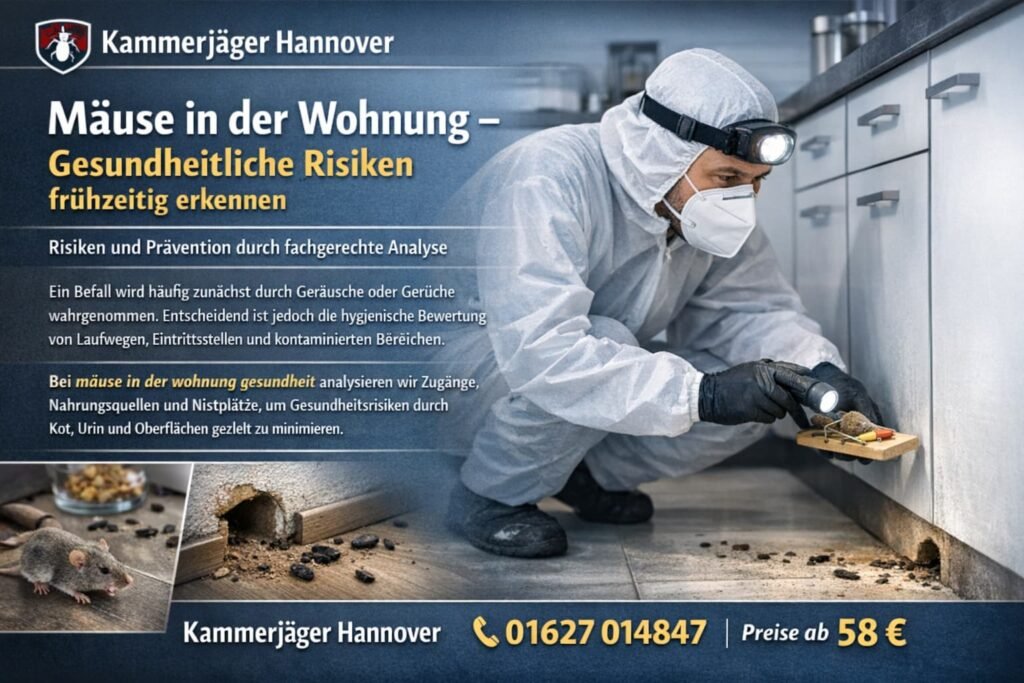 mäuse in der wohnung gesundheit