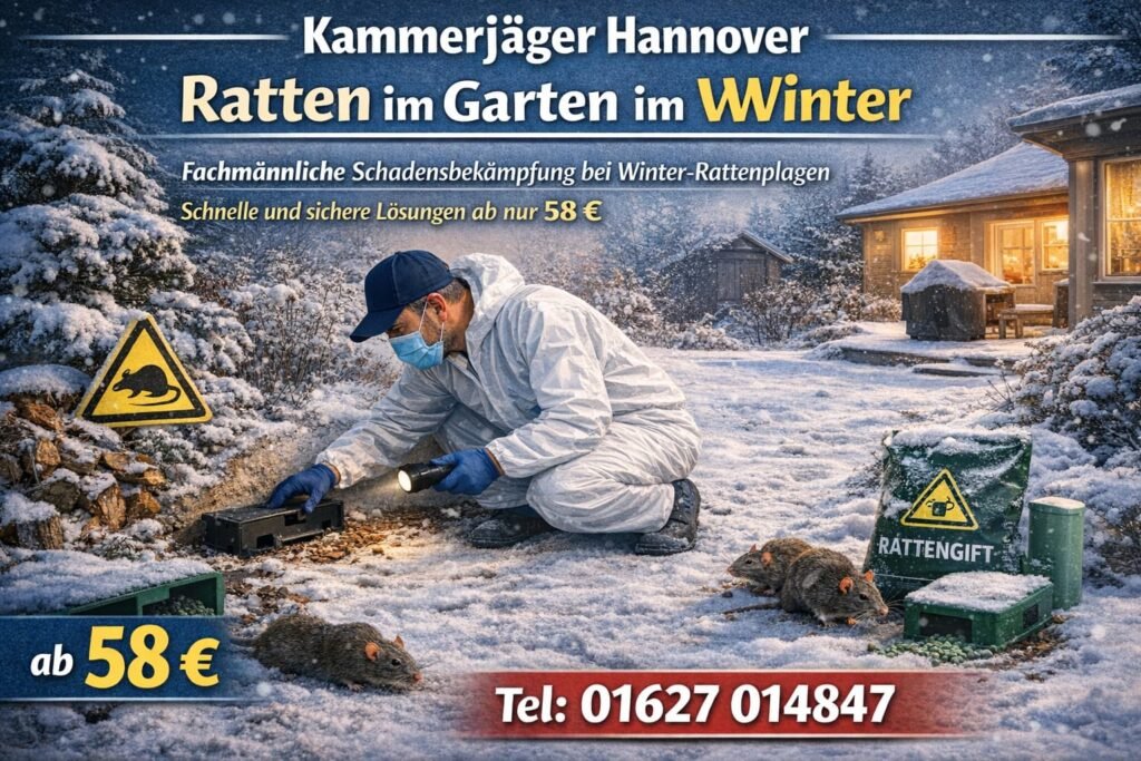 ratten im garten im winter