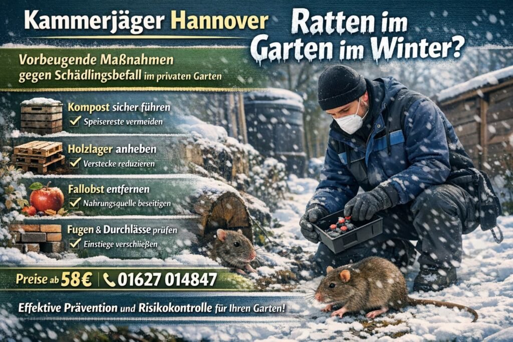 ratten im garten im winter