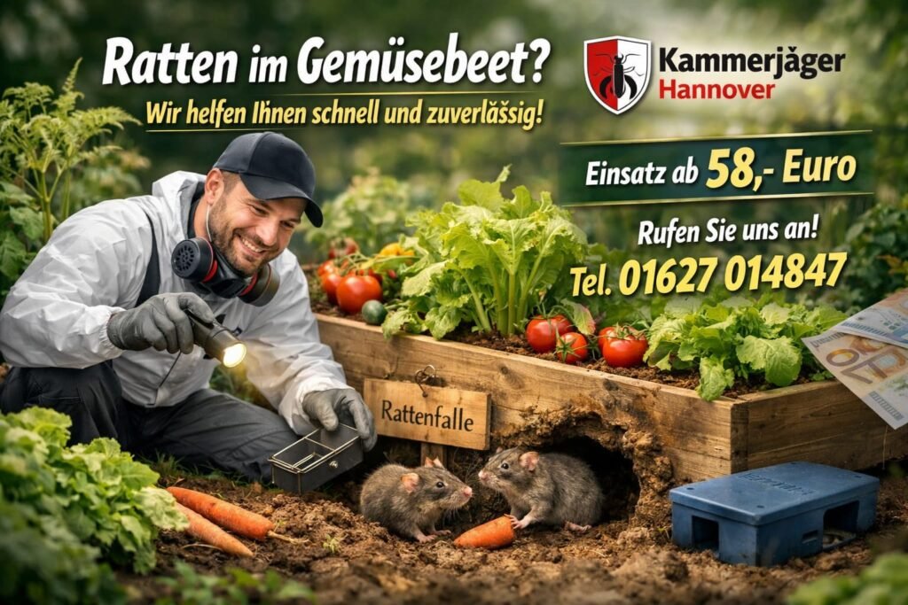 ratten im gemüsebeet
