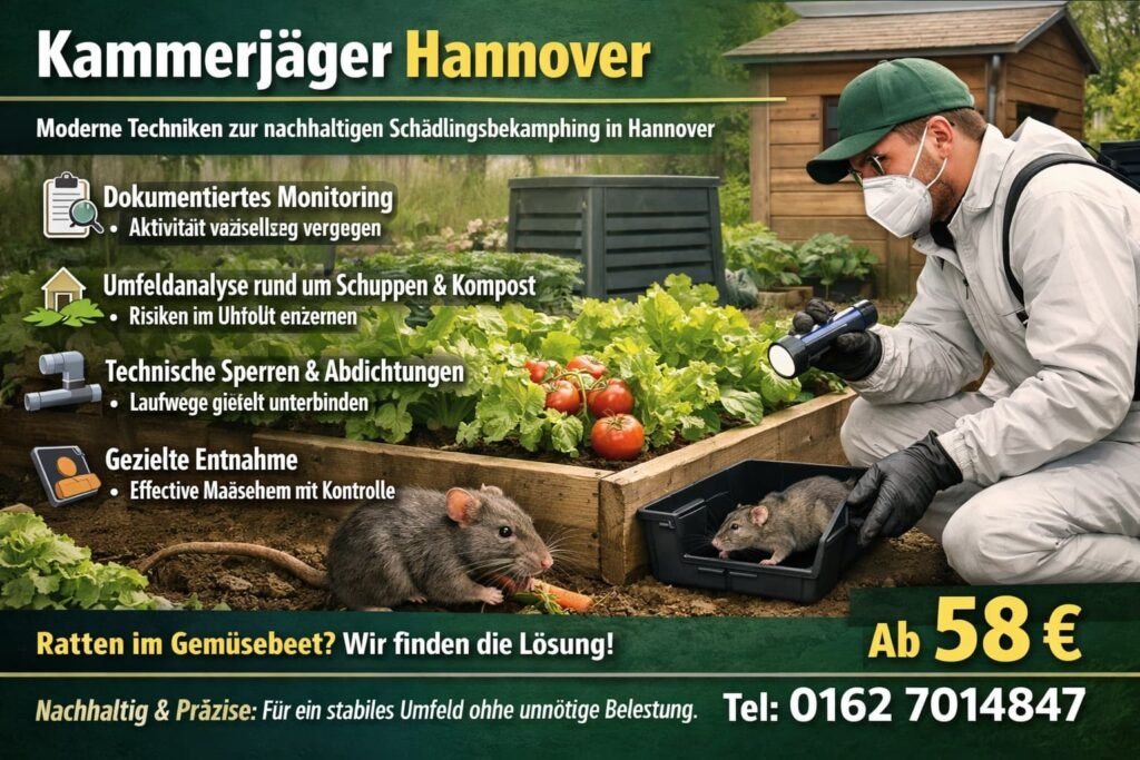 ratten im gemüsebeet