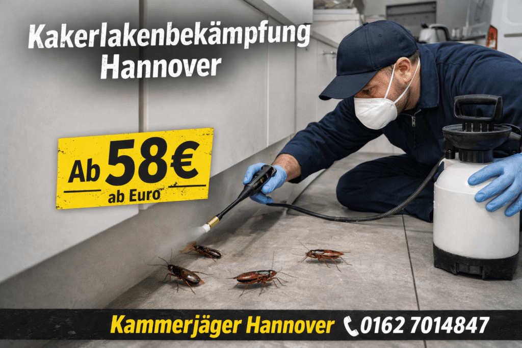 Kakerlakenbekämpfung Hannover