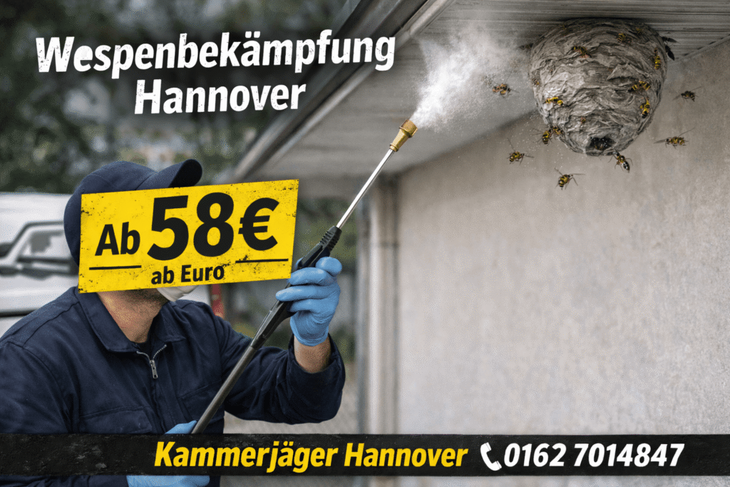 Wespenbekämpfung Hannover