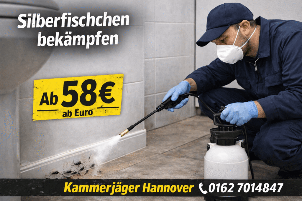 Silberfischchen bekämpfen