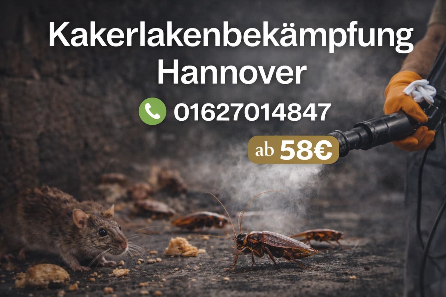 Kakerlakenbekämpfung Hannover