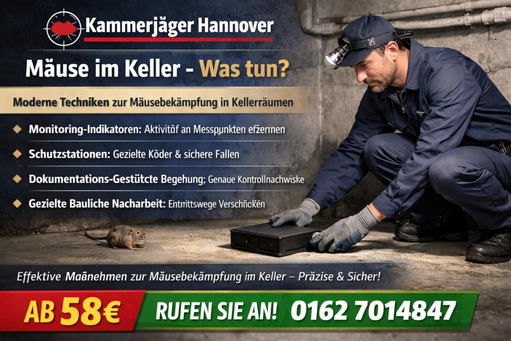 mäuse im keller was tun