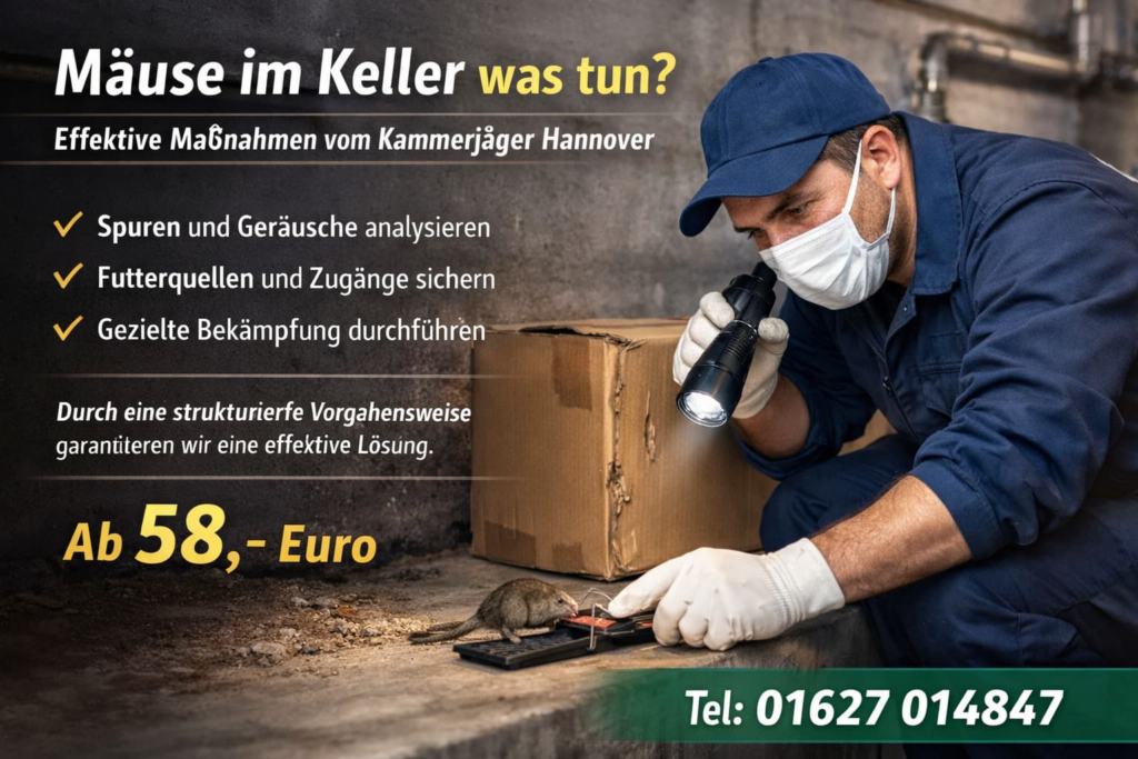 mäuse im keller was tun