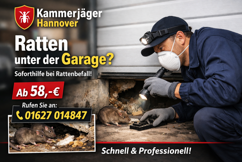 ratten unter garage