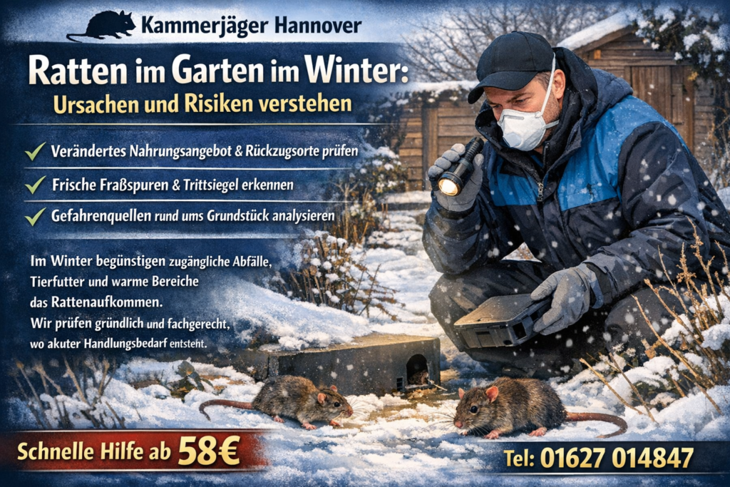 ratten im garten im winter
