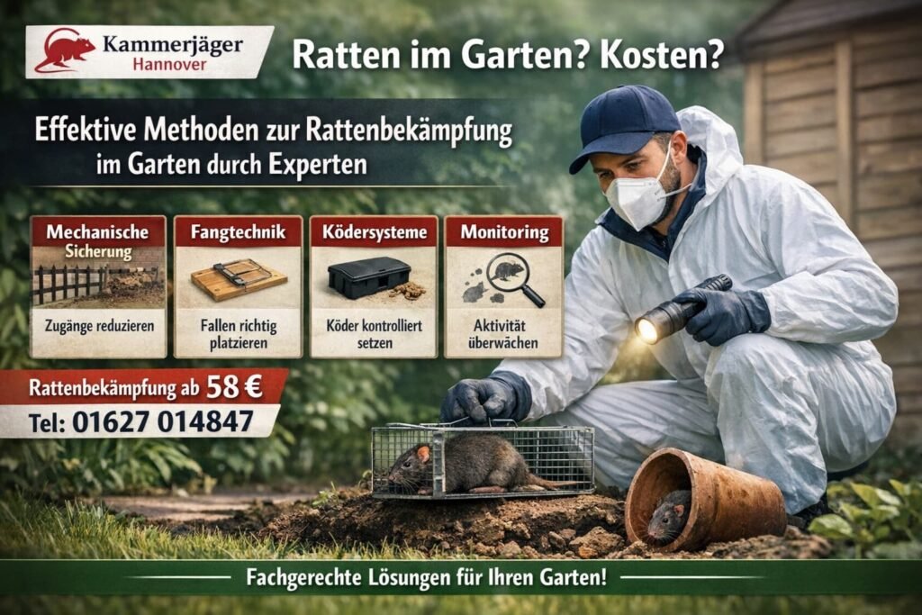 kammerjäger ratten im garten kosten
