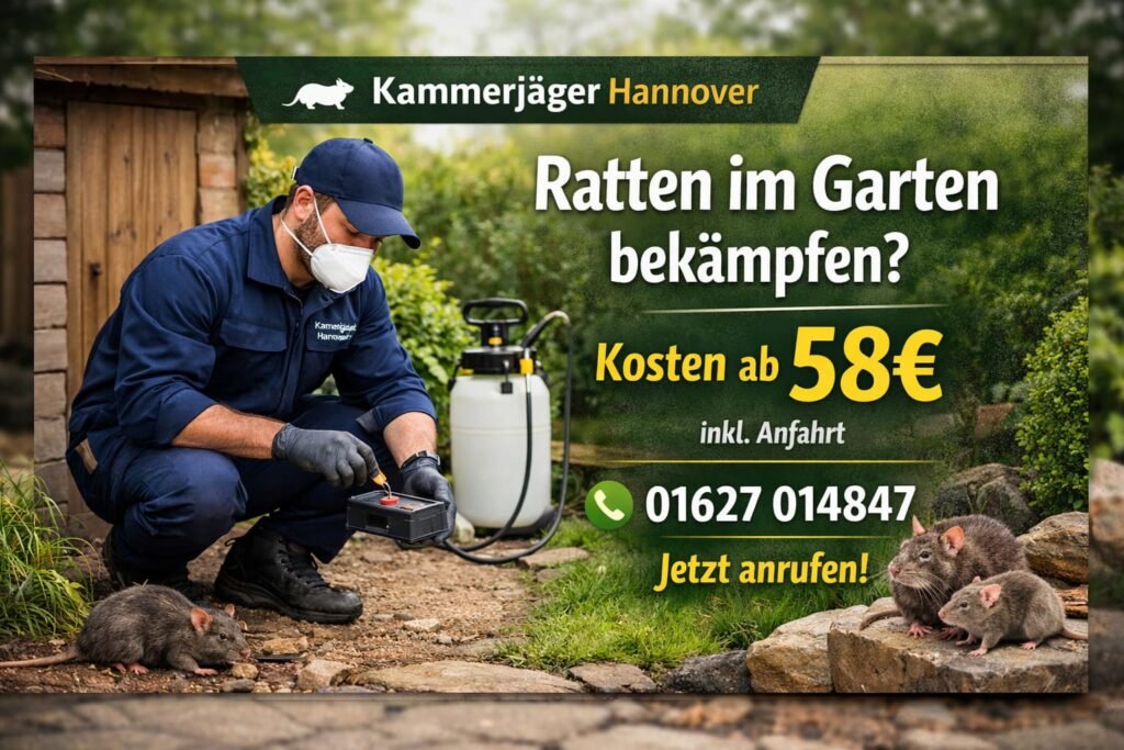 kammerjäger ratten im garten kosten