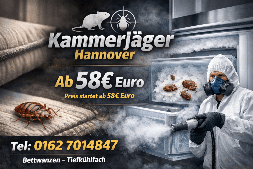 bettwanzen tiefkühlfach