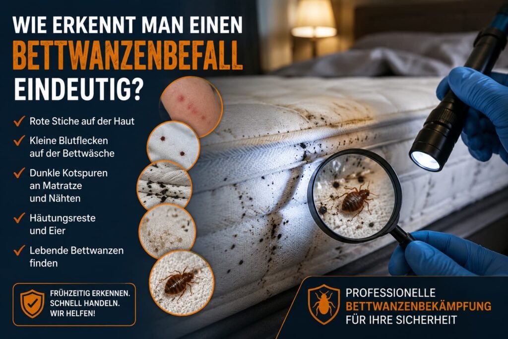 milben und wanzen im bett