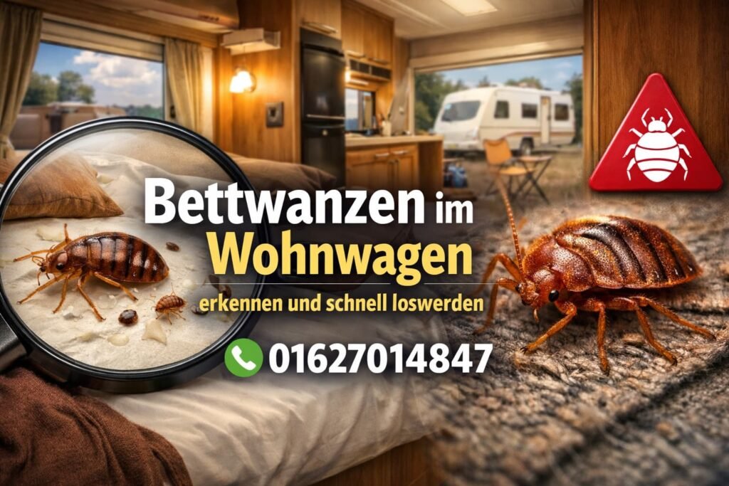 Bettwanzen im Wohnwagen erkennen und schnell loswerden