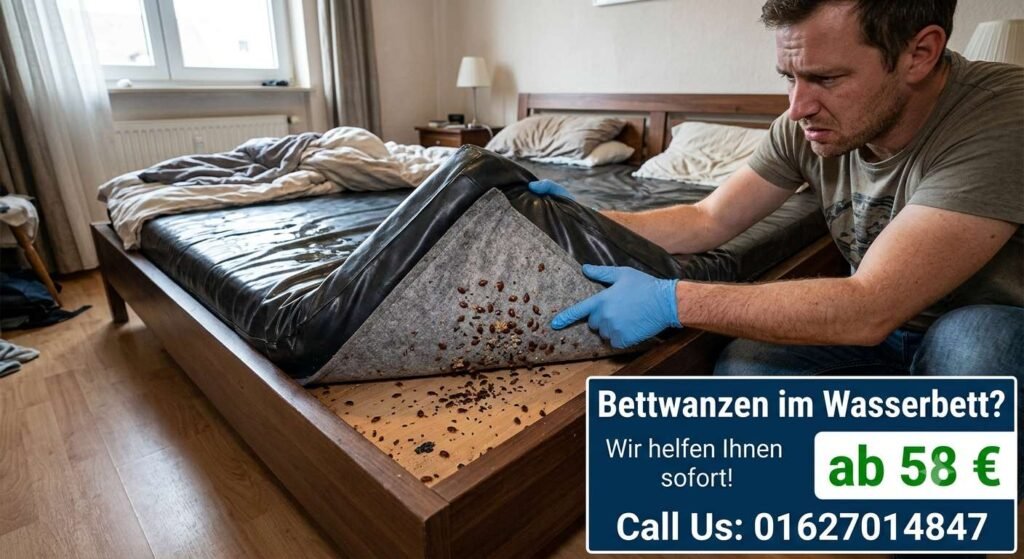 Bettwanzen im wasserbett