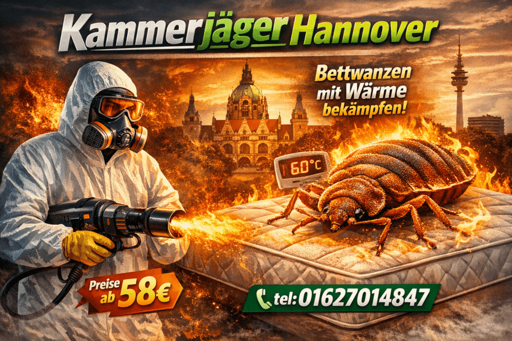 bettwanzen mit wärme bekämpfen