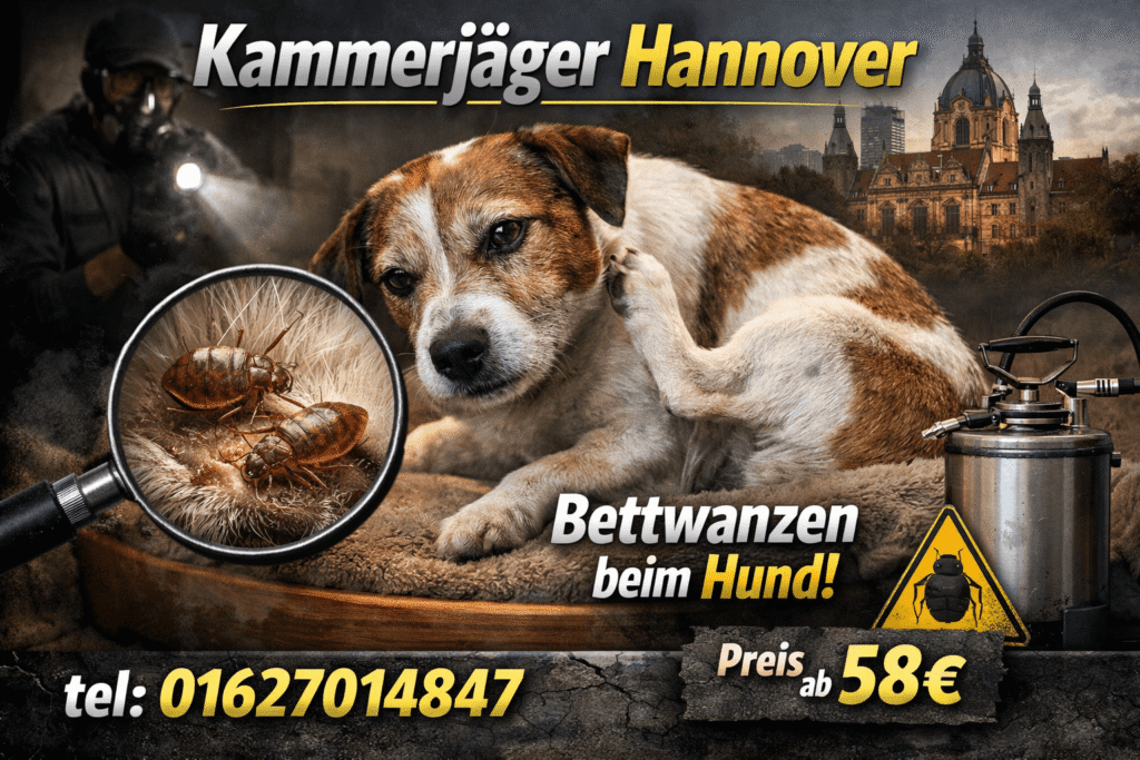 bettwanzen beim hund