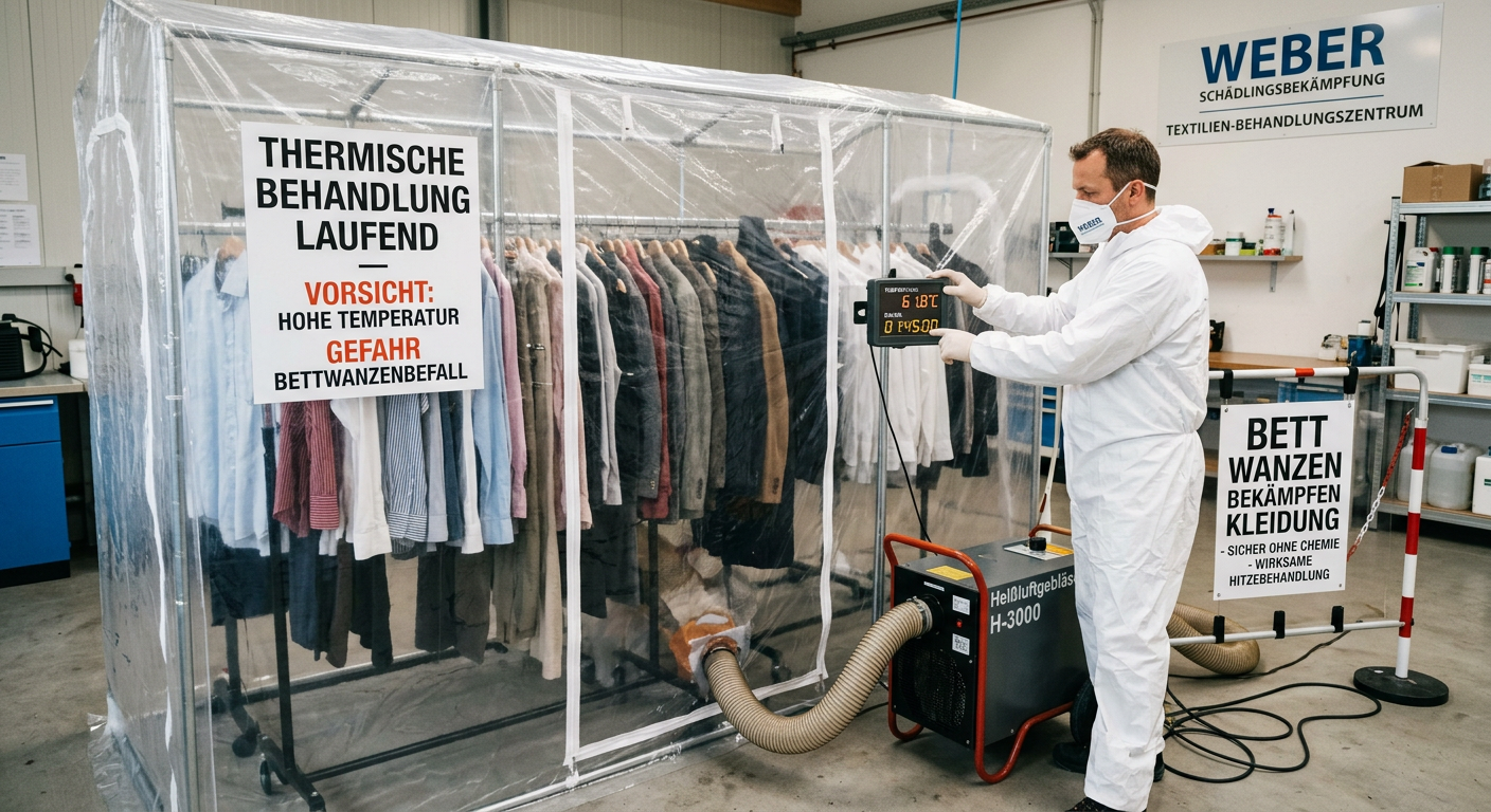 bettwanzen bekämpfen kleidung