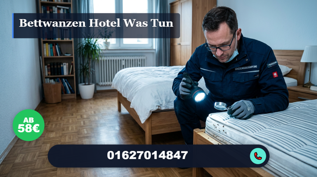 bettwanzen hotel was tun