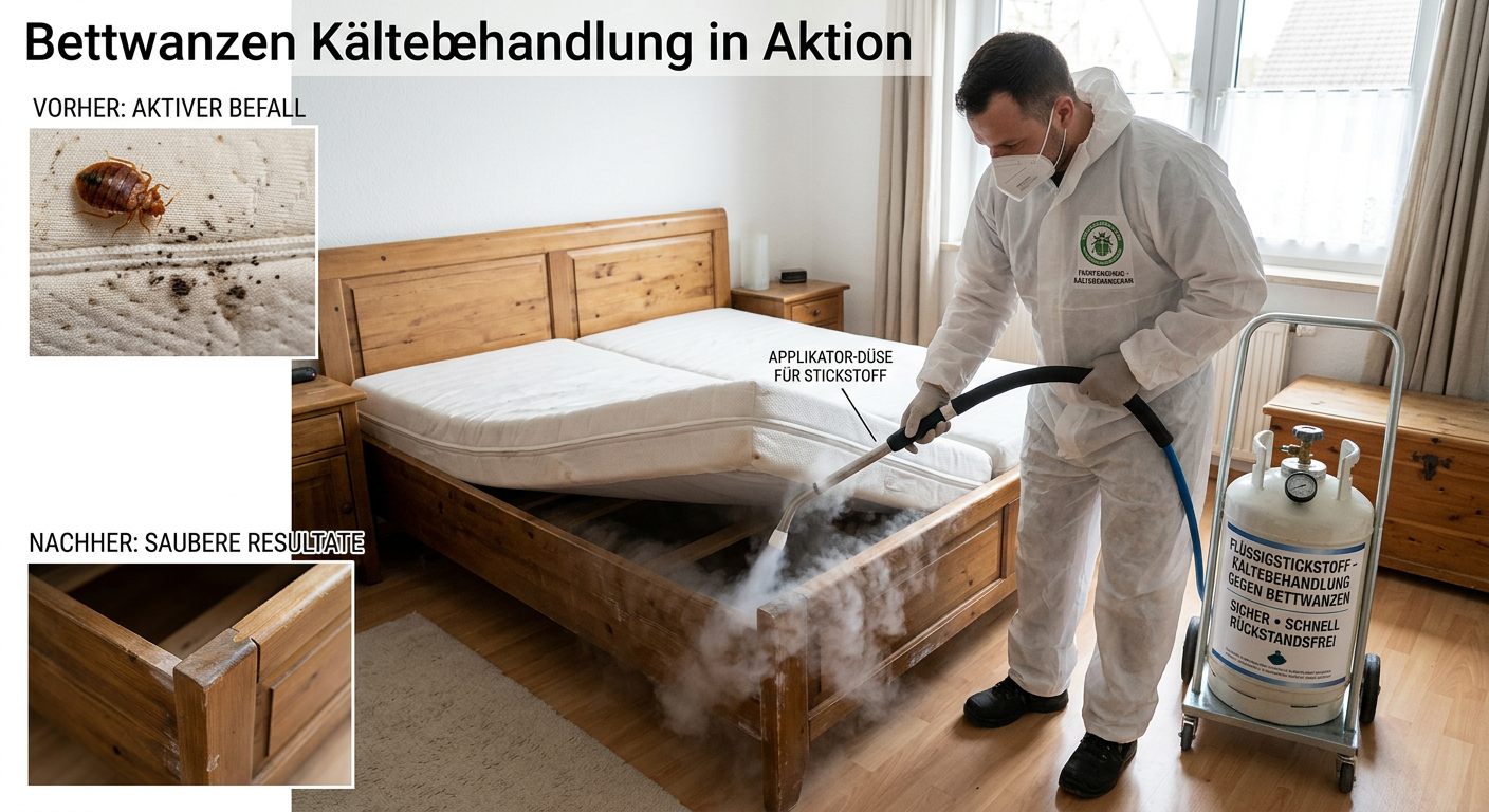 bettwanzen kältebehandlung