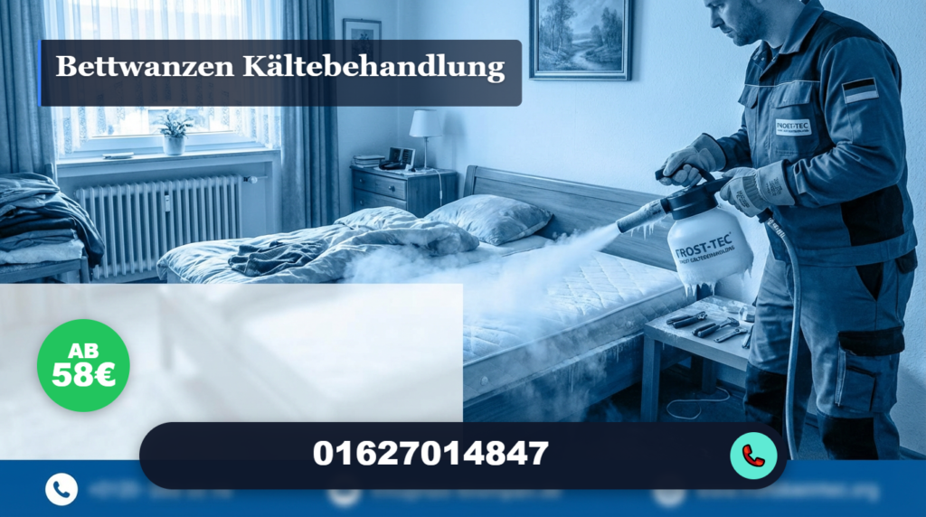 bettwanzen kältebehandlung