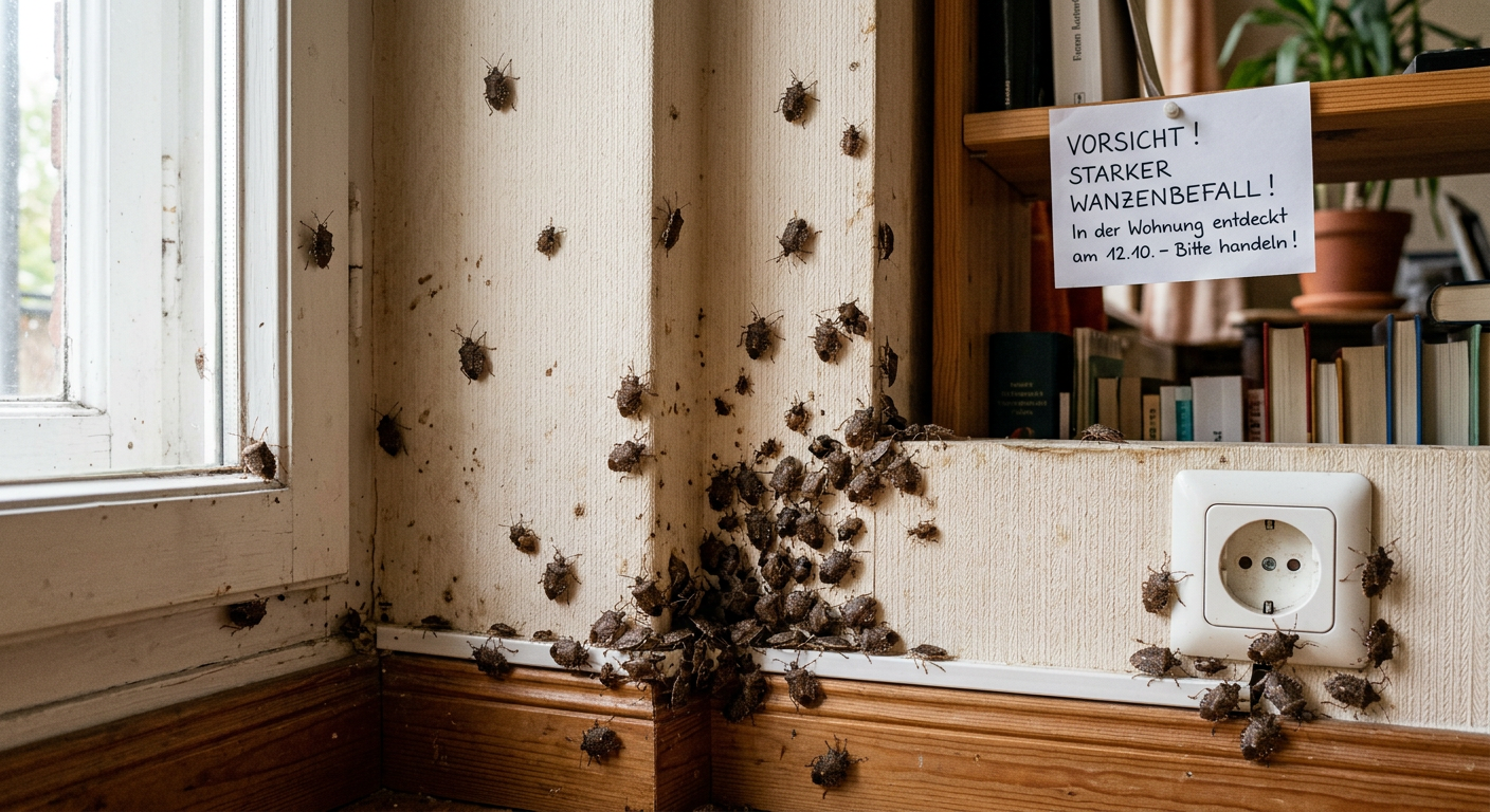 braune wanzen in der wohnung