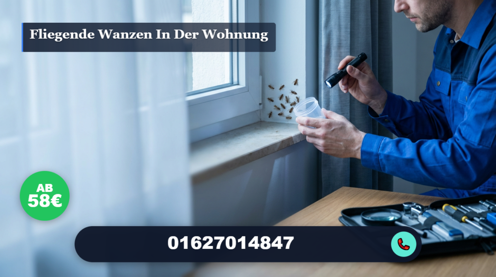 fliegende wanzen in der wohnung