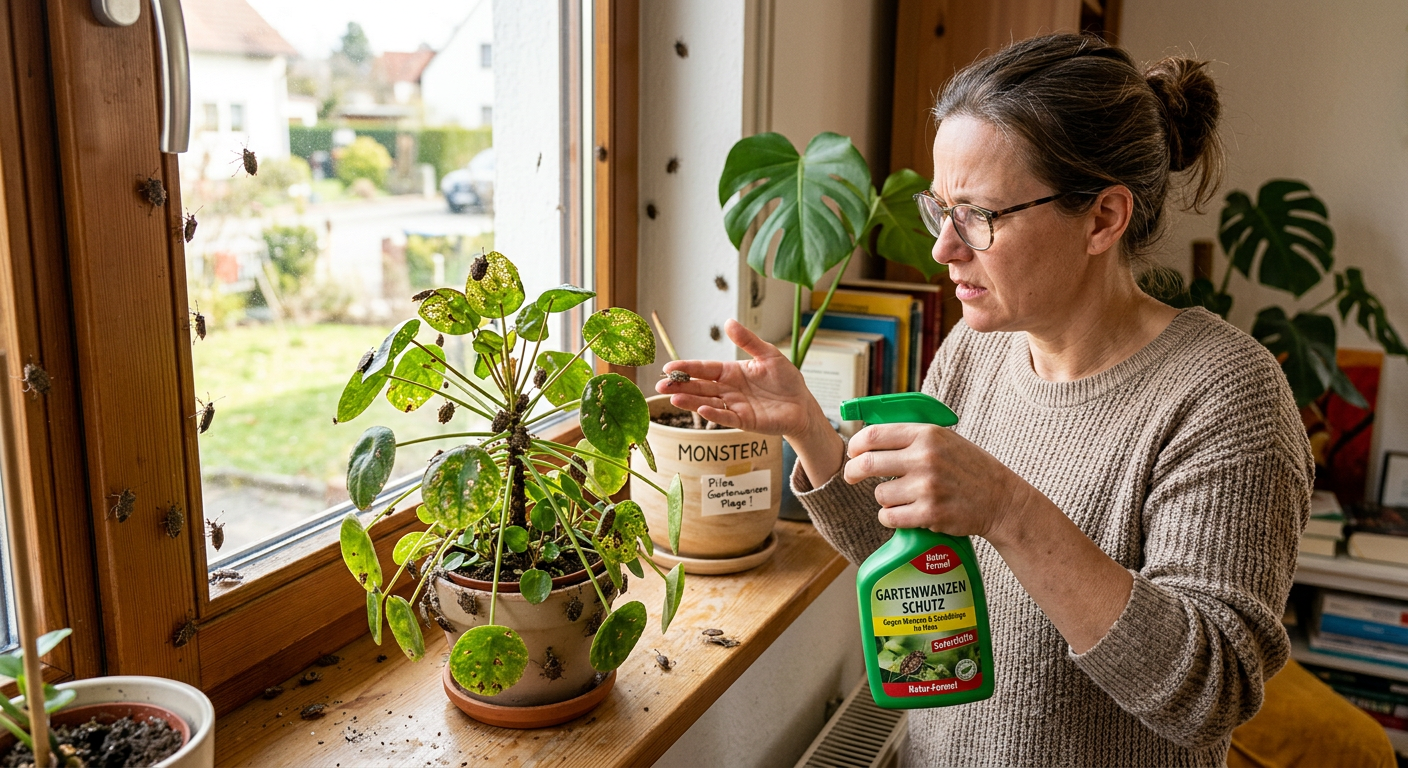 gartenwanzen in der wohnung