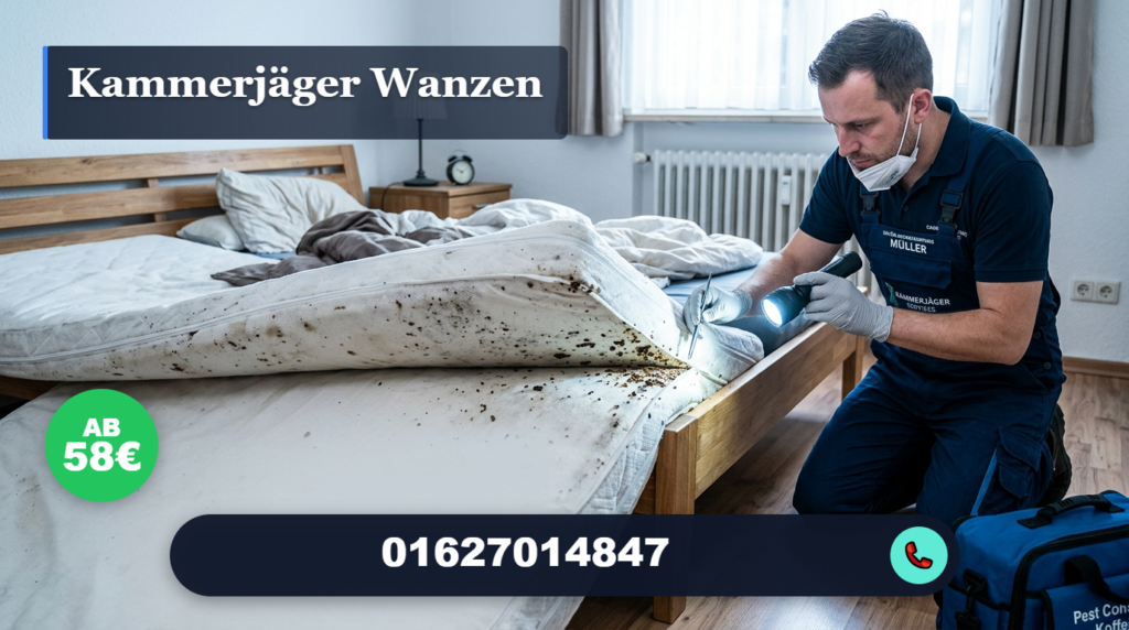 kammerjäger wanzen