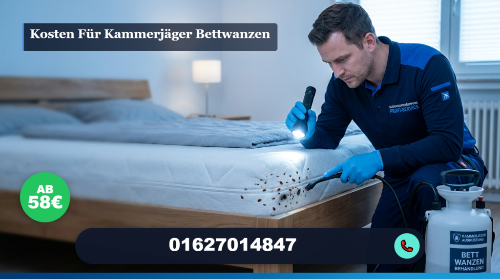 kosten für kammerjäger bettwanzen