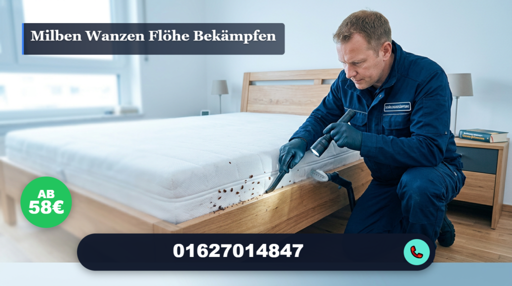 milben wanzen flöhe bekämpfen
