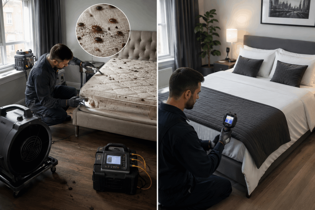 Wärmebehandlung Bettwanzen Kosten in Hannover – professionelle Bekämpfung ab 58 €