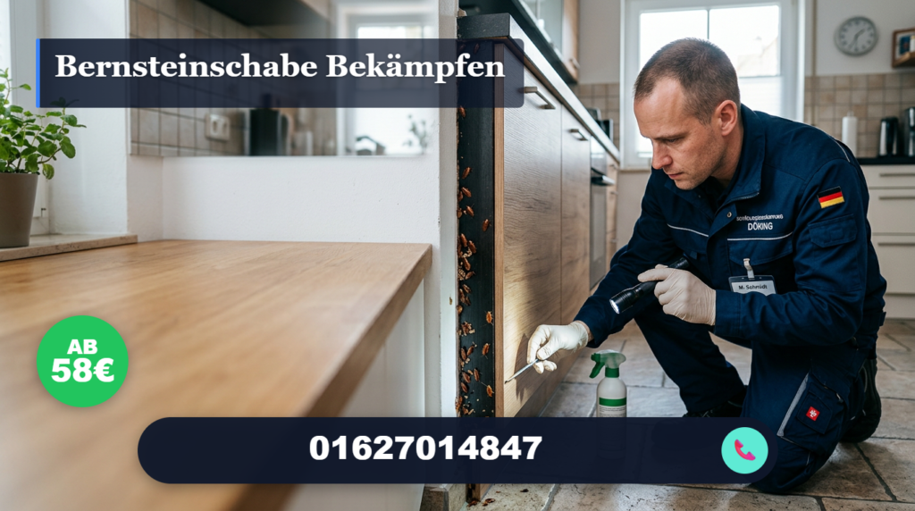 bernsteinschabe bekämpfen