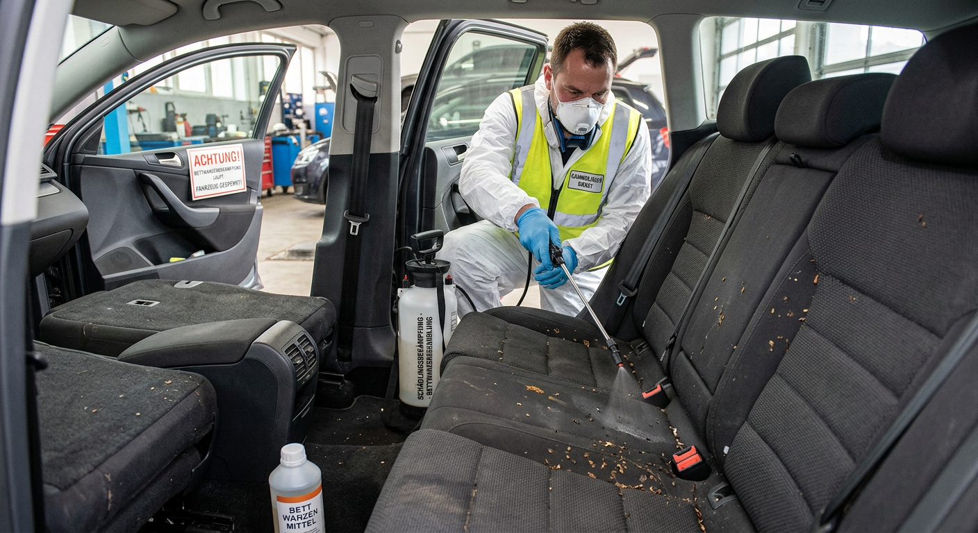 bettwanzen im auto bekämpfen
