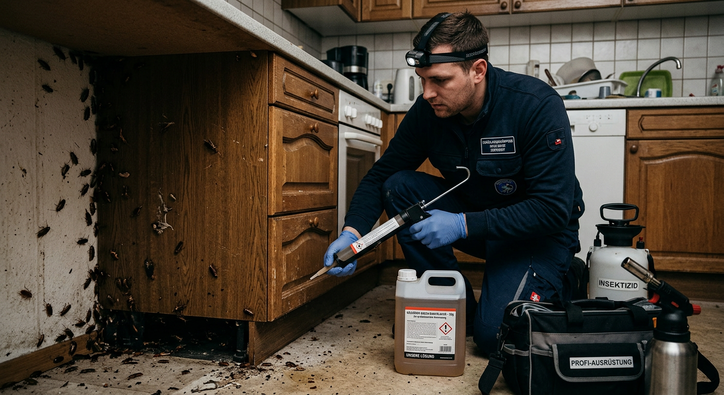kakerlaken professionell bekämpfen