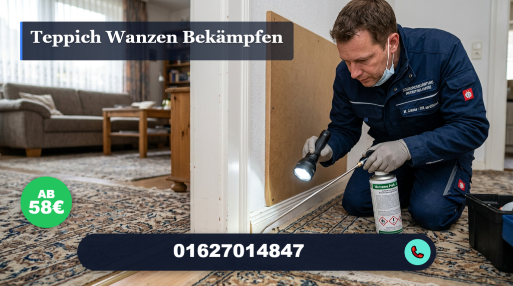 teppich wanzen bekämpfen