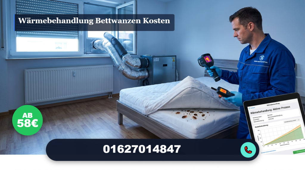 wärmebehandlung bettwanzen kosten