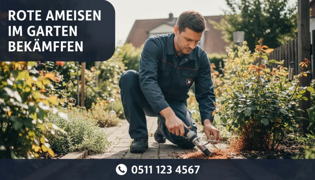 rote ameisen im garten bekämpfen