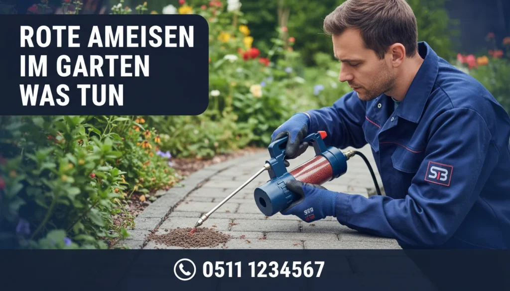 rote ameisen im garten was tun