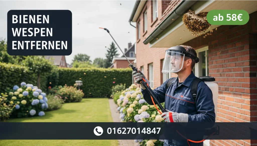 bienen wespen entfernen