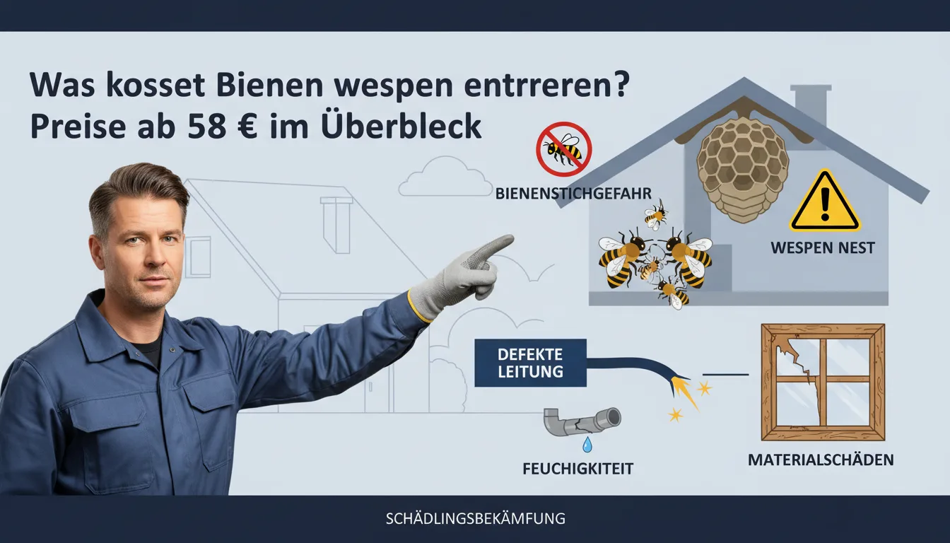 bienen wespen entfernen – Problem