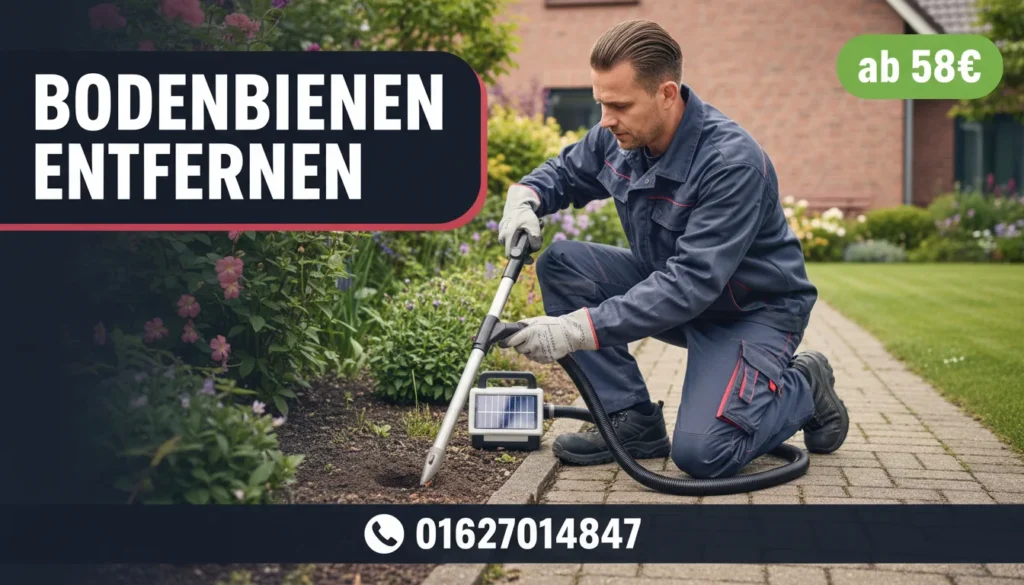 bodenbienen entfernen