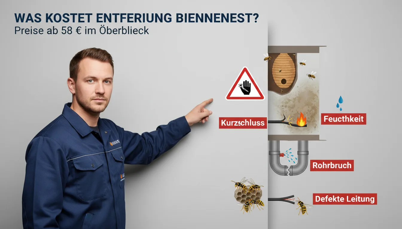 entfernung bienennest – Problem