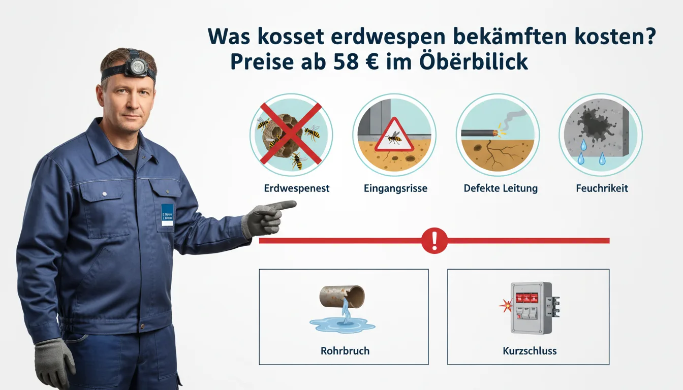 erdwespen bekämpfen kosten – Problem