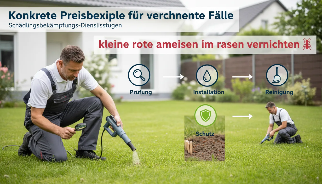 kleine rote ameisen im rasen vernichten – Lösung