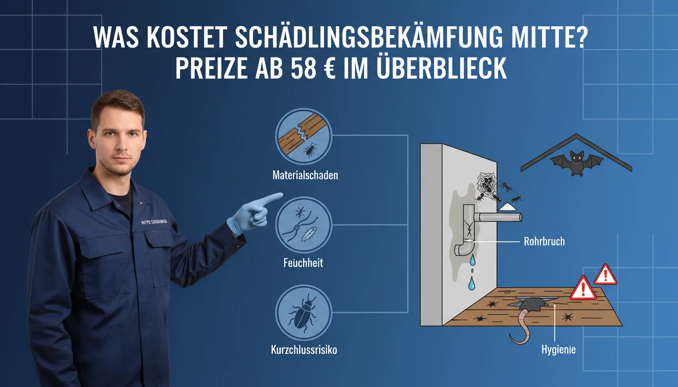 schädlingsbekämpfung mitte – Problem